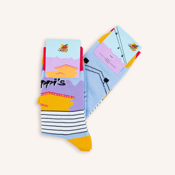 Socken "Seppi's Panorama"